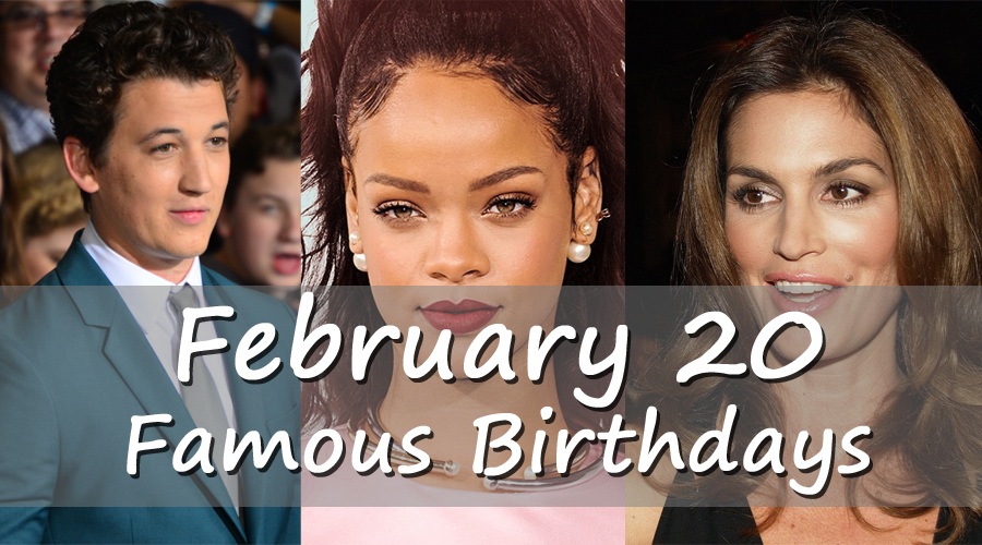What is February famous for?