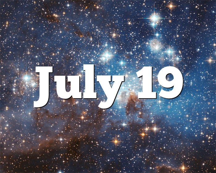 What is the zodiac sign for the 12th of July?
