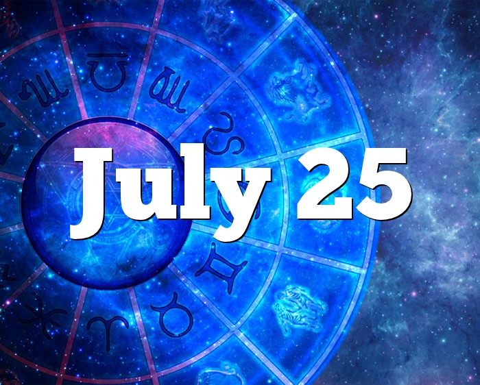 Co znamená narození 25. července?