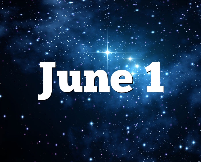 1 June June 1