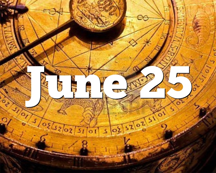star sign for 25th june