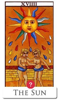 sun yes no tarot