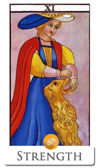 strenght tarot finance