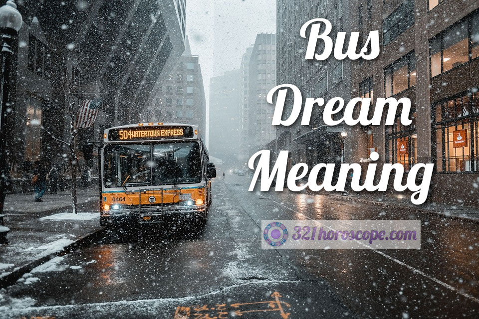 travel on bus meaning in dream