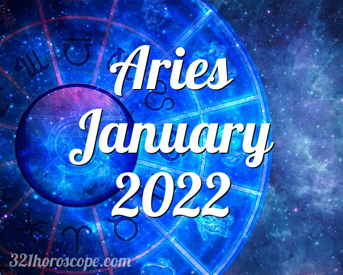 Horoscope Aries January 2022 - monthly horoscope tarot for January