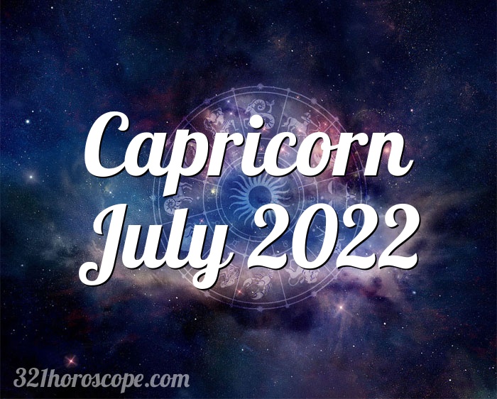 Horoscope Capricorn July 2022 - monthly horoscope tarot for July