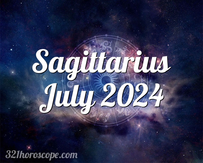 Horoscope Sagittarius July 2024 - monthly horoscope tarot for July